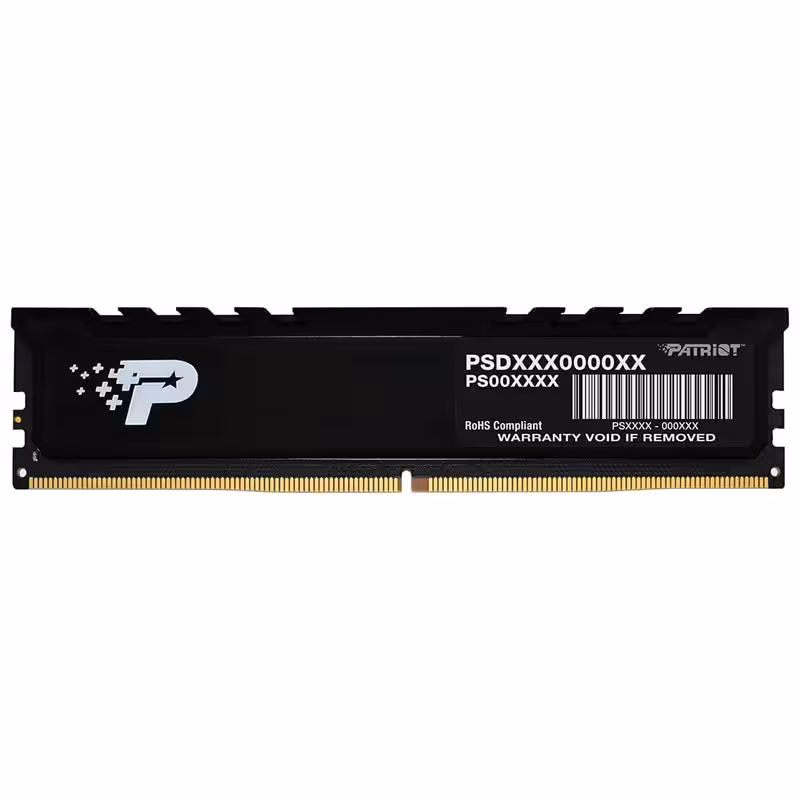 رم دسکتاپ DDR5 تک کاناله 5600 مگاهرتز PATRIOT PREMIUM ظرفیت 16 گیگابایت