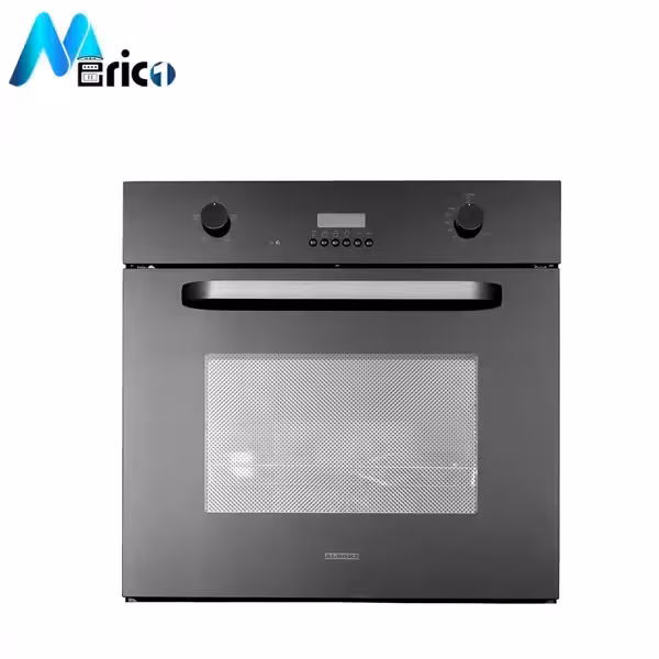 فر برقی استیل البرز کد FGE4 شیشه مشکی پنل مکانیکی