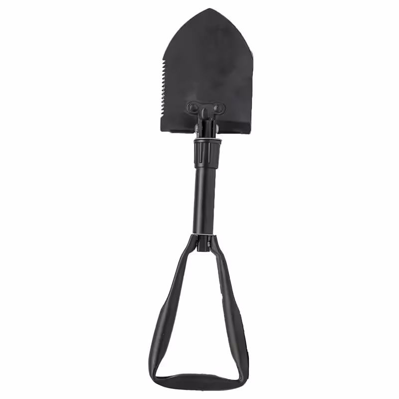 بیل تاکتیکال آهنی 40 سانتی متر با دسته مثلثی