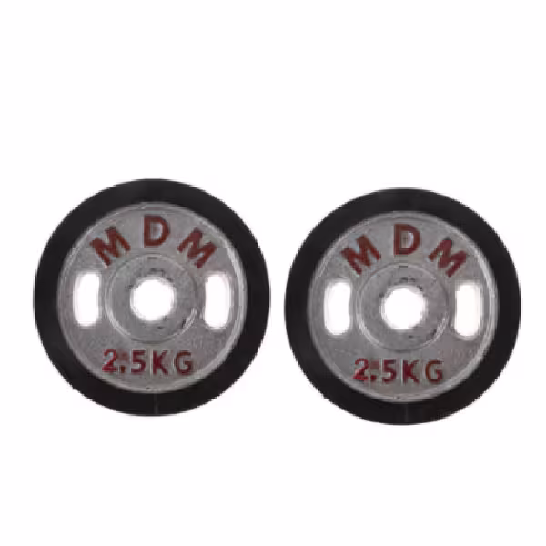 صفحه هالتر دورلاستیک MDM بسته 2عددی وزن 2.5 کیلوگرم