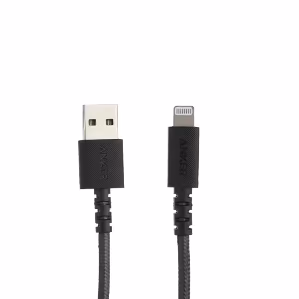 کابل تبدیل USB به لایتنینگ انکر مدل Anker PowerLine A8012H12 طول 90 سانتی متر