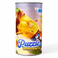 پازل 40 تکه کارتون باب اسفنجی