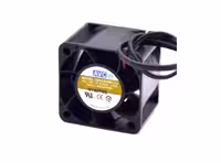 جت فن 12V-0.82A سه سیمه سایز 3.8×3.8 ضخامت 2.8 سانت مارک AVC مدل DB03828B12U