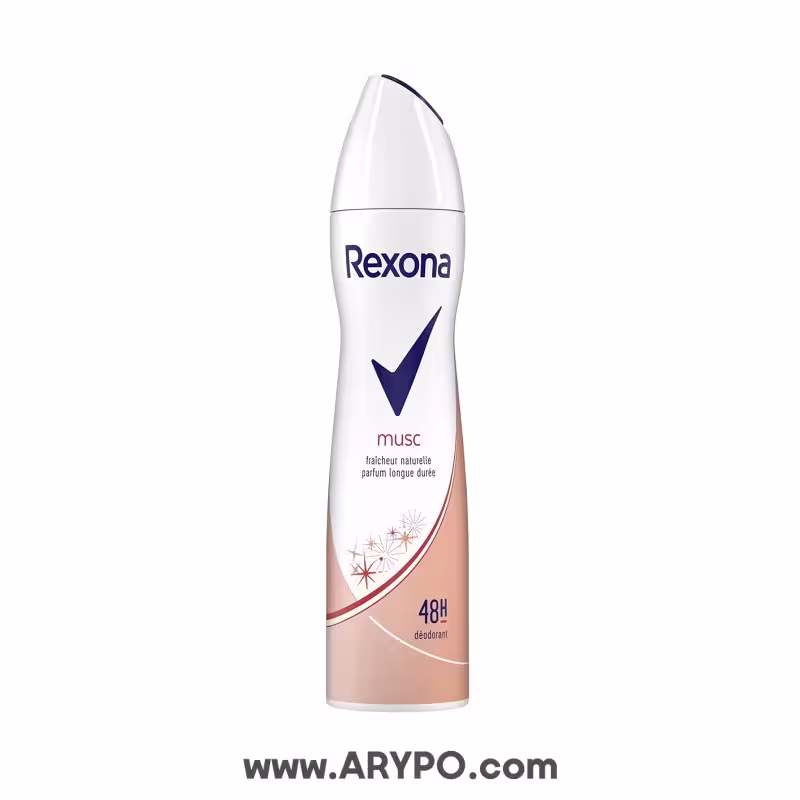 اسپری ضد تعریق رکسونا زنانه مدل musc