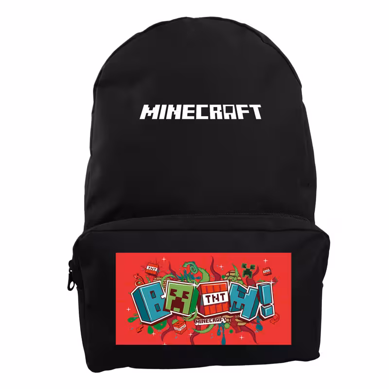 کوله پشتی مدرسه مدل بازی ماینکرفت کد 272 | کالا مکس