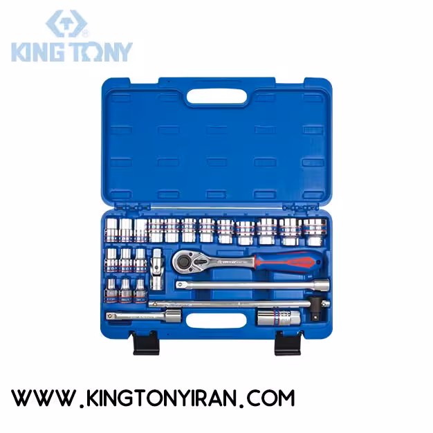 ST4028MR – جعبه بکس  1/2 ميليمتر 12 گوش 24 عددي (8-32 MM)  کينگ توني