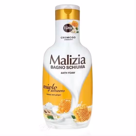 شامپو بدن مالزیا Malizia مدل Honey And Ginger حجم 1000 میل