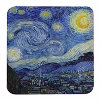 مگنت مدل G1080 طرح نقاشی شب پر ستاره ونگوگ