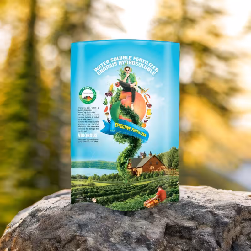 کود پتاس بالا NPK12-3-43 تتاکو مدل VIGOROUS وزن 1 کیلوگرم