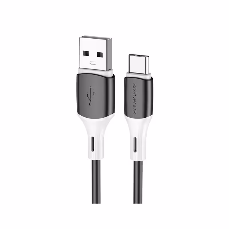 کابل تبدیل USB به USB-C بروفون مدل BX79 طول 1 متر