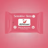 دستمال مرطوب پاک‌ کننده آرایشی پوست حساس نیوساد 28 برگی