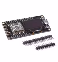 برد توسعه NodeMCU با نمایشگر OLED دارای هسته وای فای ESP