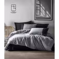 روتختی طوسی مشکی ساده کاوری مدل Piece