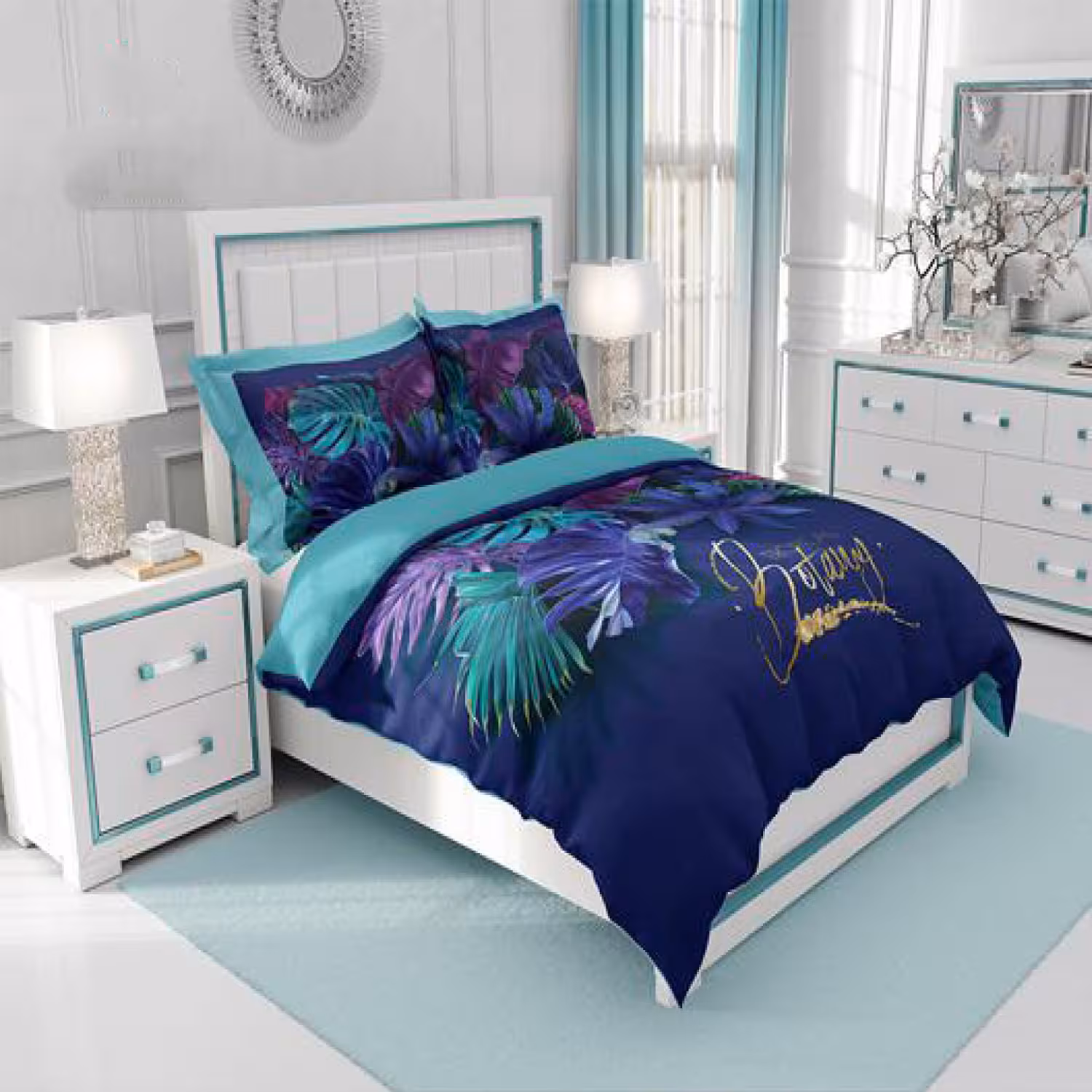 سرویس روتختی سه بعدی چیداری مدل 3043