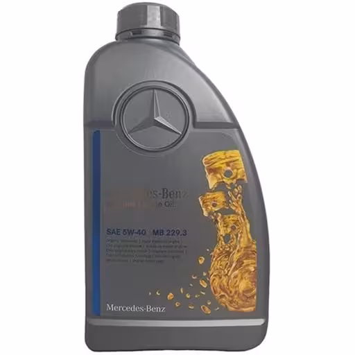 خرید روغن موتور بنز 5w40 sn تمام سینتتیک حجم یک لیتر | اتوموبی