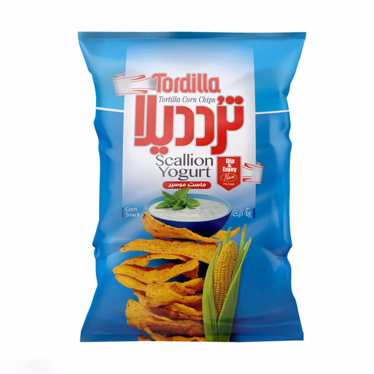 چیپس ذرت ماست موسیر ترددیلا 100 گرمی