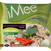 نودل پاکتی iMee با طعم مرغ سبز کاری Chicken Green Curry