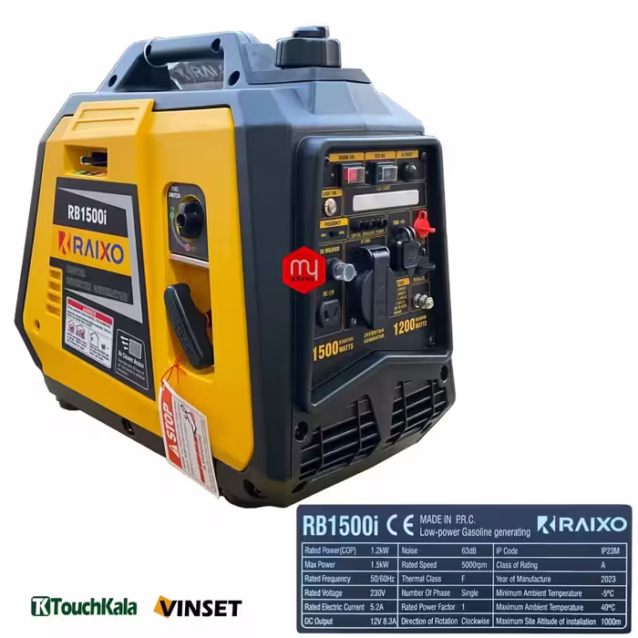 موتور برق بنزینی راکسیو 1.5 کیلووات مدل RB1500i
