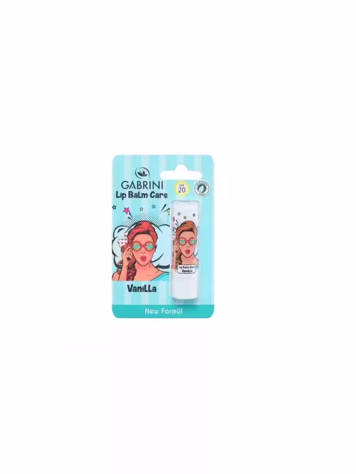 بالم لب گابرینی GABRINI با رایحه وانیلی با SPF 20 حجم 5 گرم