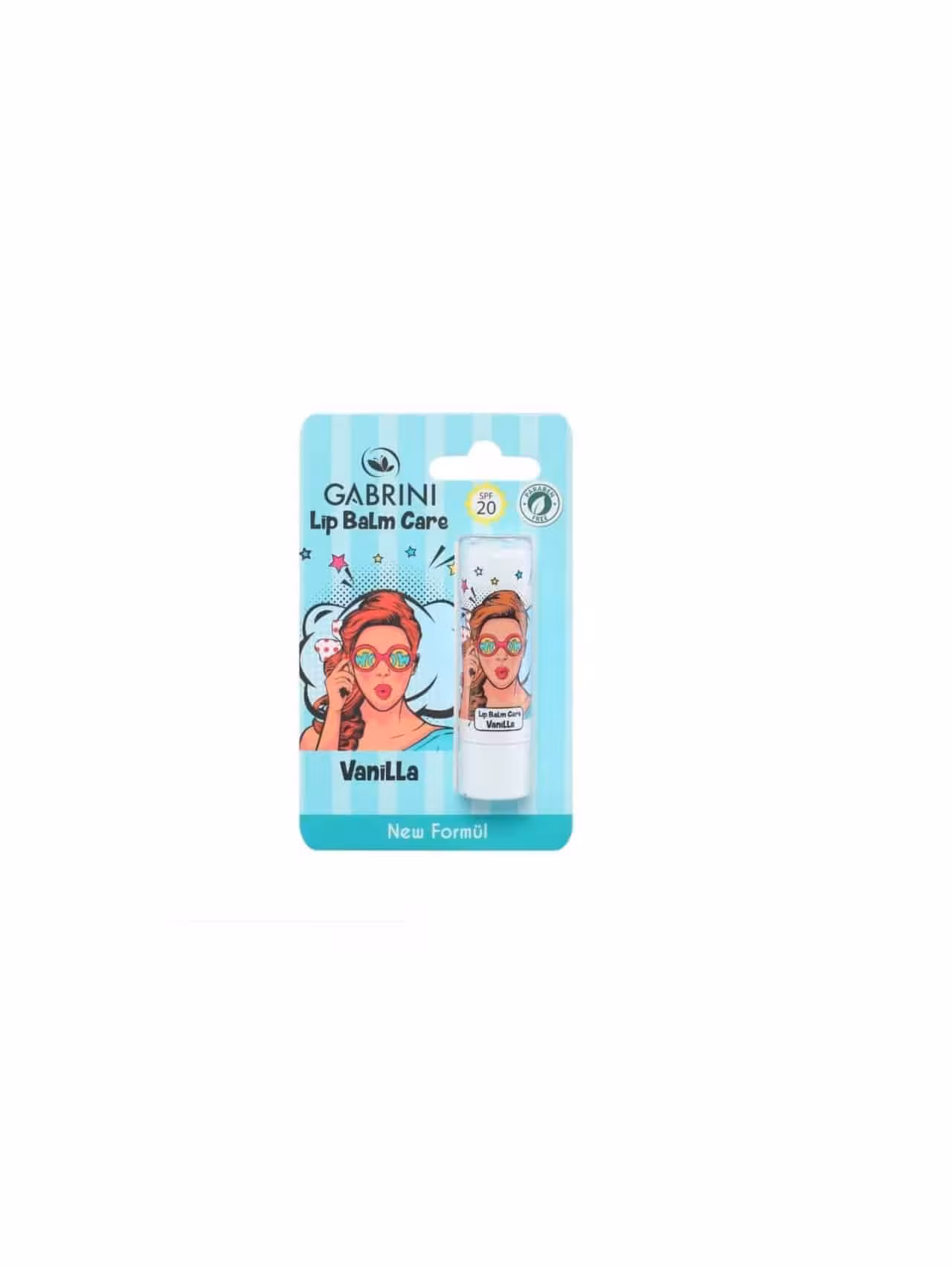 بالم لب گابرینی GABRINI با رایحه وانیلی با SPF 20 حجم 5 گرم