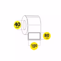 لیبل برچسب پی وی سی 80×100