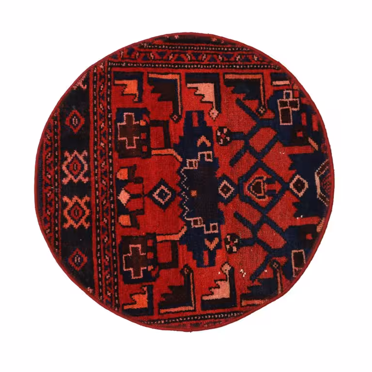 فرش دستباف نیم متری مدل وینتیج کد 4030246