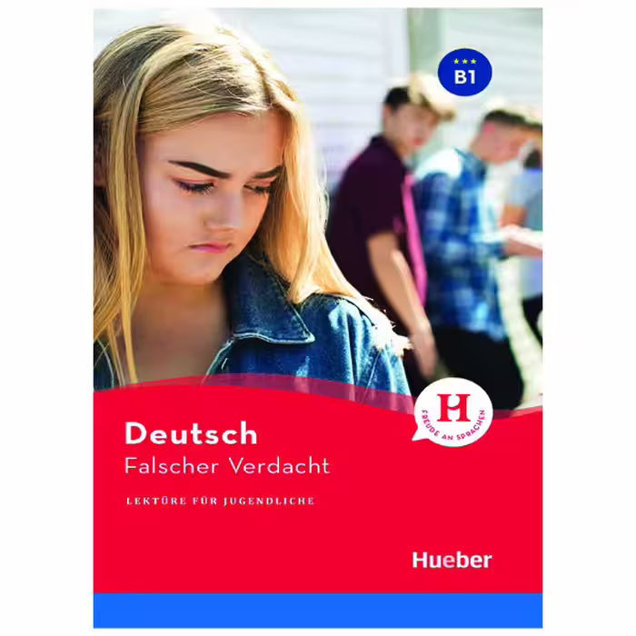 کتاب داستان کوتاه آلمانی سطح Deutsch Falscher Verdacht B1