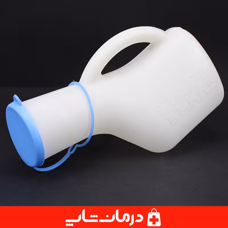 خرید لوله ادار مردان درب دار نیم لیتری 500cc