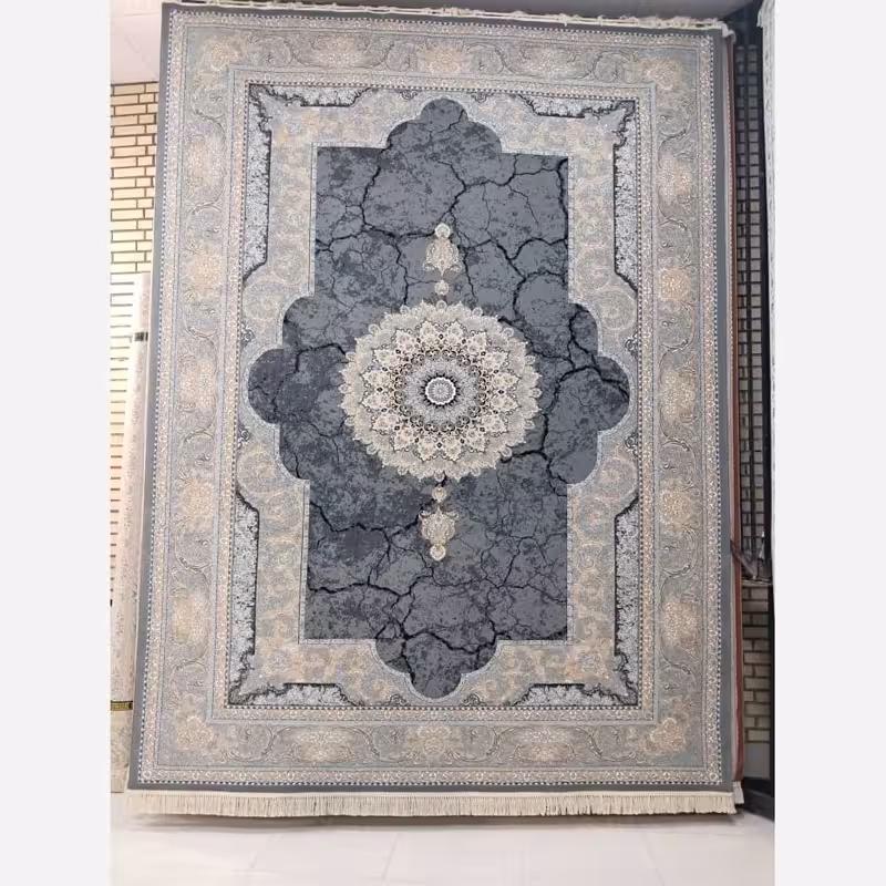 فرش ماشینی 12متری 700شانه جدیدکاشان صددرصد نخ اکریلیک (ارسال رایگان)