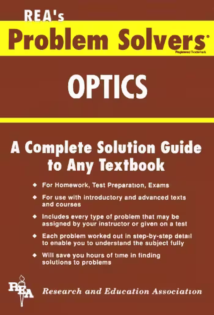 خرید و دانلود نسخه کامل کتاب The optics problem solver
