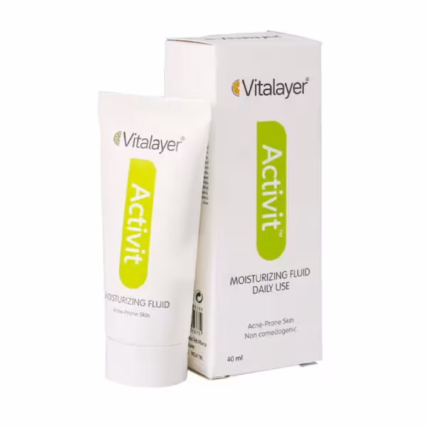 لوسیون فلوئید مرطوب کننده پوست چرب ویتالیرVitalayer Moisturizing Fluid Daily Use