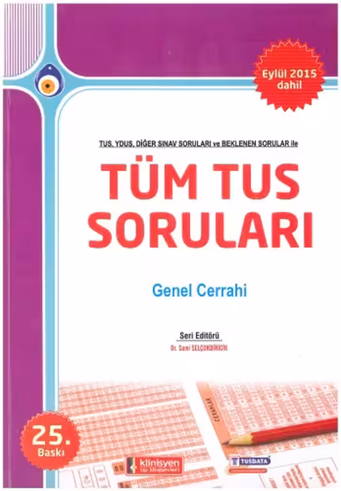 خرید و دانلود نسخه کامل کتاب Tüm Tus Soruları Genel Cerrahi Soruları