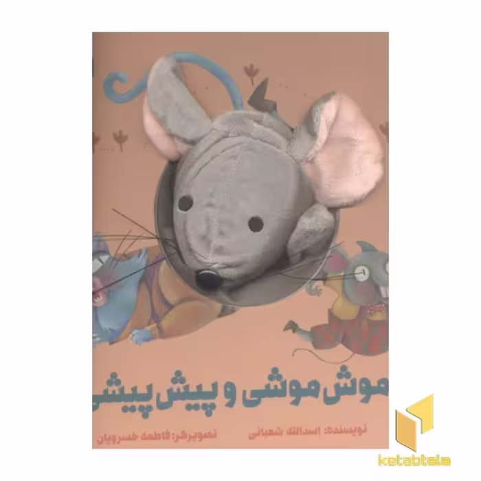 کتاب موش موشی و پیش پیشی(جلد سخت-عروسکی-خشتی بزرگ) اثر اسداللّه شعبانی نشر کتاب های زنبور- گاج