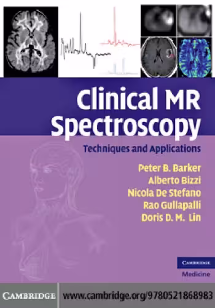 خرید و دانلود نسخه کامل کتاب Clinical MR Spectroscopy: Techniques and Applications