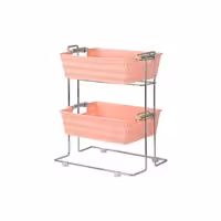 جا سیب زمینی پیاز مستطیل 2طبقه لیمون الوان