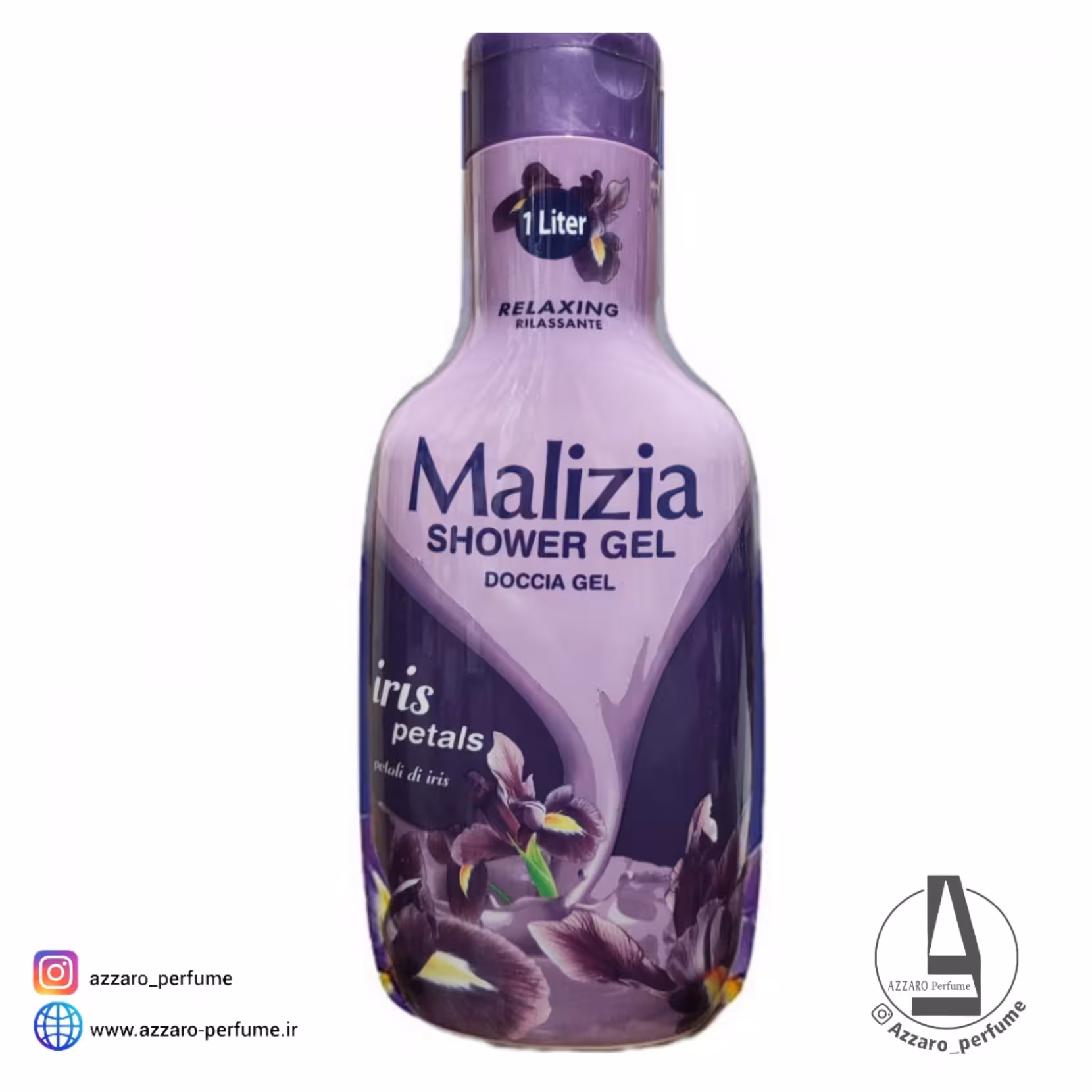 شامپو بدن مدل Petali di iris گل بنفش مالیزیا 1000 میل