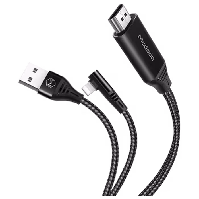 کابل تبدیل HDMI به لایتنینگ /USB مک دودو مدل CA-640 طول 2 متر