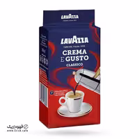 پودر قهوه لاوازا مدل Crema e Gusto Classico، وزن 250 گرم، مناسب برای اسپرسو
