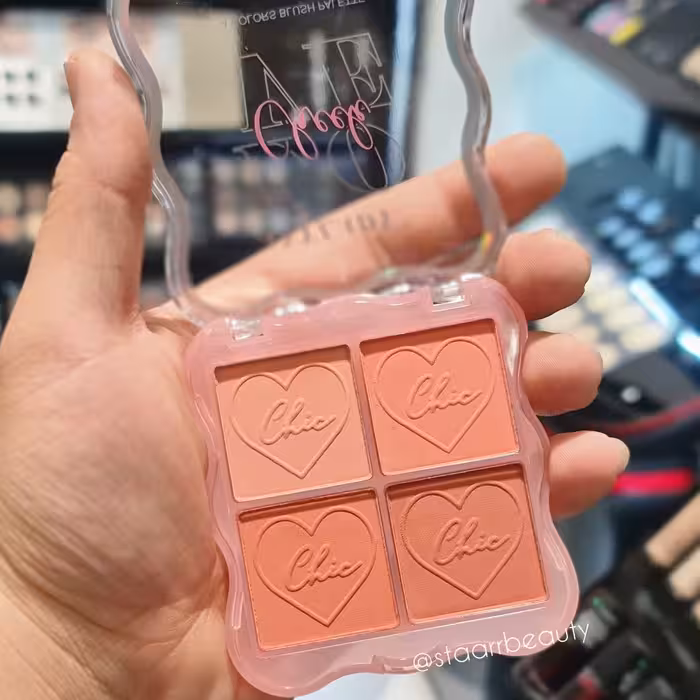 رژگونه ANYLADY مدل LOVE CHEEK رنگ‌ 01