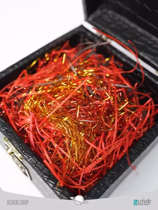 پوشال کاغذی قرمز Red paper straw