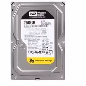 هارد وسترن دیجیتال HDD WD 250GB (استوک)