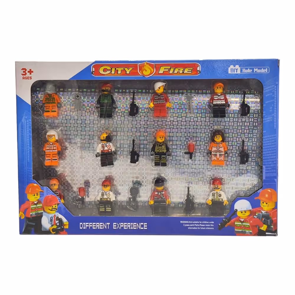 لگو شخصیت آتش نشانی 12 شخصیت کد NO.22626