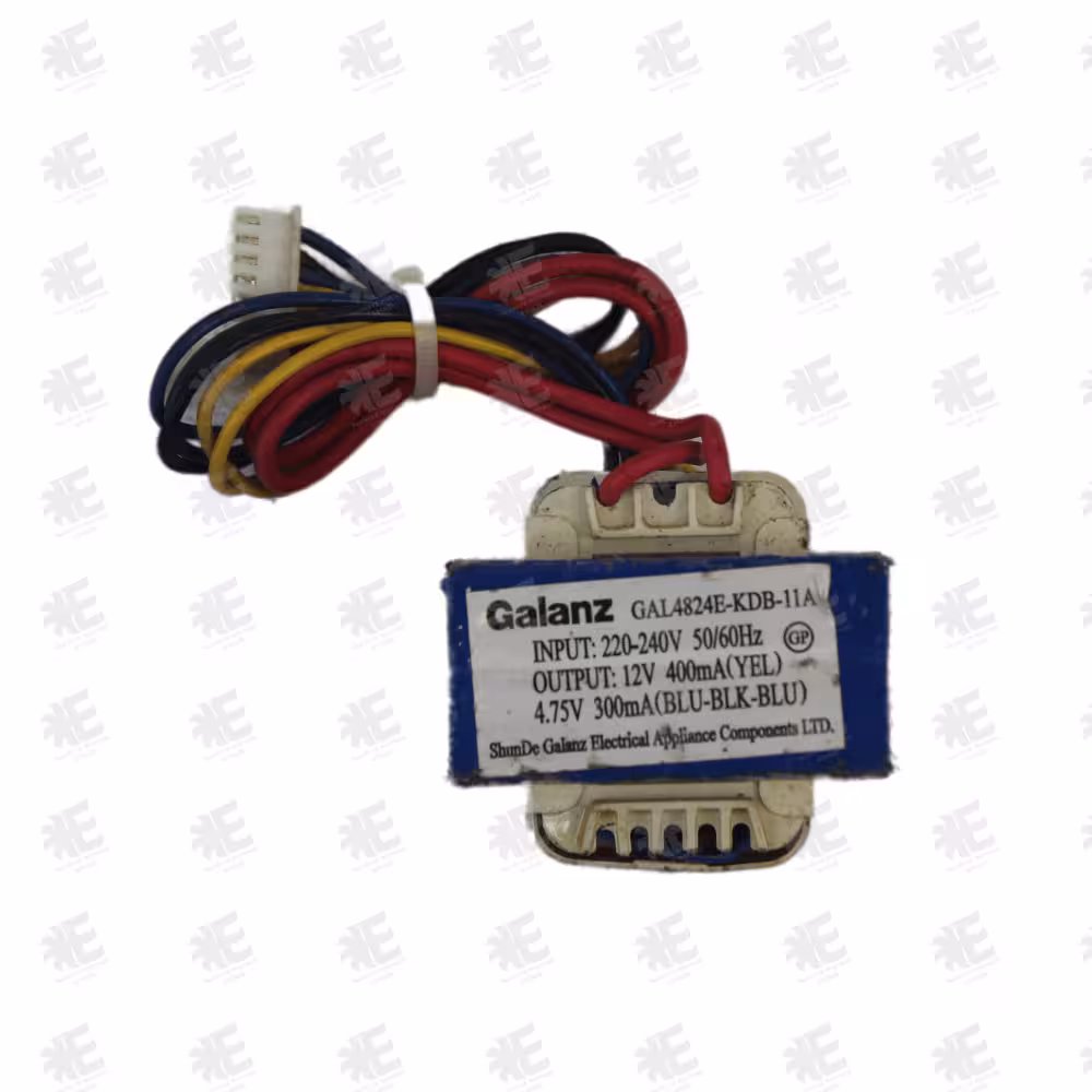 ترانس معمولی کولرگازی گالانز GAL4824E-KDB-11A/12V/400mA