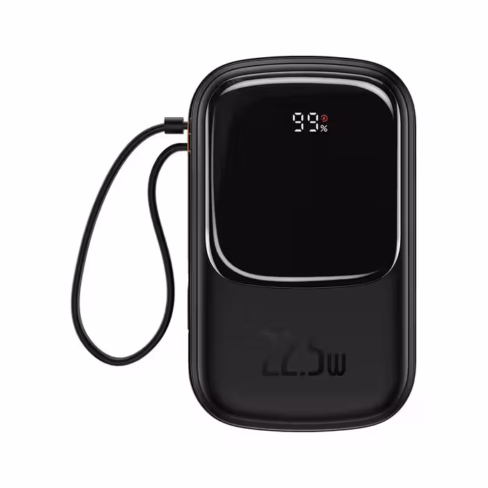 پاور بانک بیسوس مدل Baseus Qpow Digital Display PPQD2-20C با ظرفیت 20000mAh و توان 22.5W