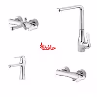 ست شیرآلات سمپو مدل آراد کروم