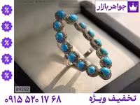 انگشتر فیروزه نیشابوری عجمی آبی محصول ویژه جواهربازار
