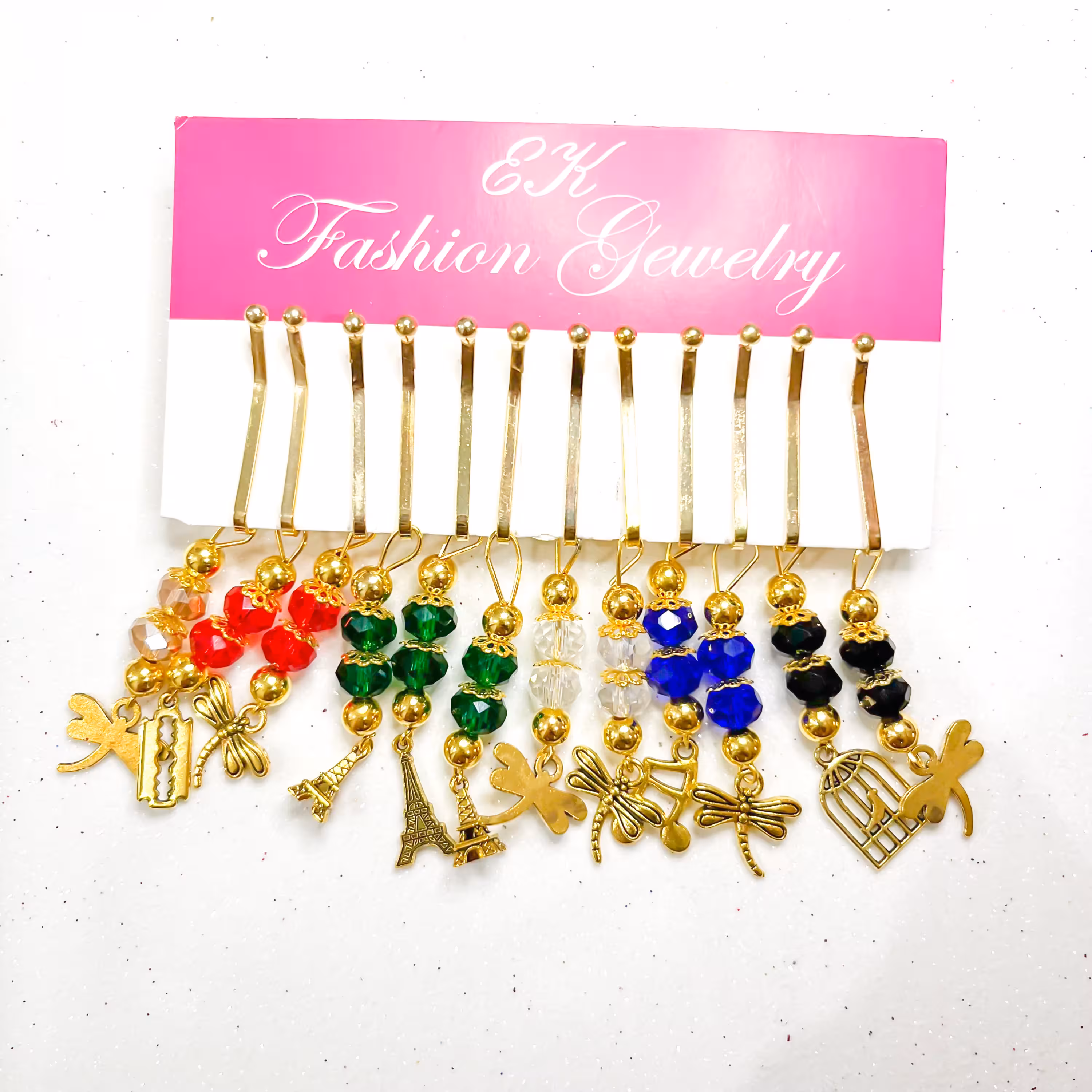 گیره آویز روسری کریستالی