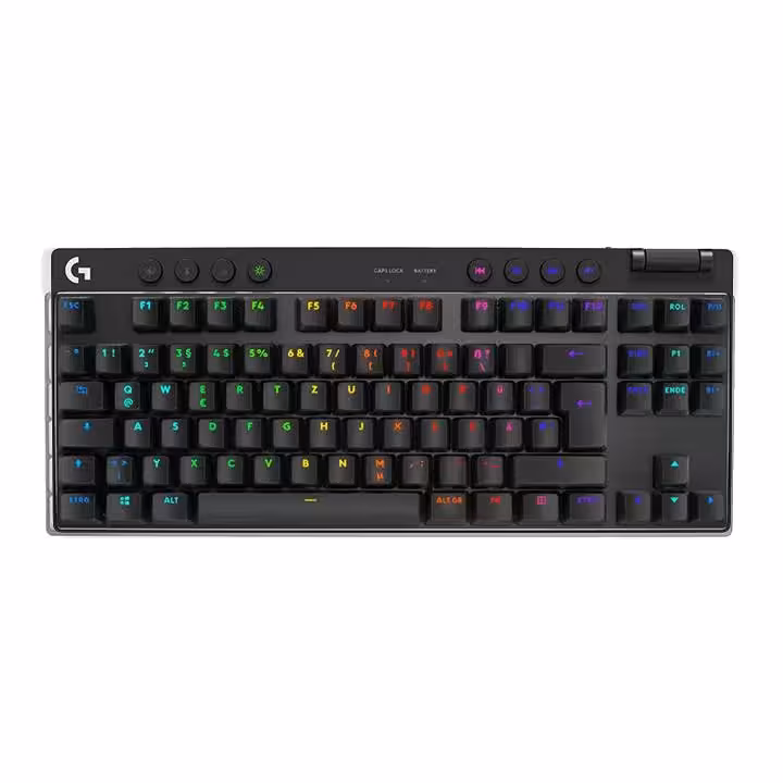 کیبورد Logitech PRO X TKL Lightspeed Brown SW