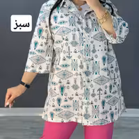 شومیزمانتویی کاکتوس تونیک مانتویی زنانه شومیز زنانه مانتوجلوبسته زنانه