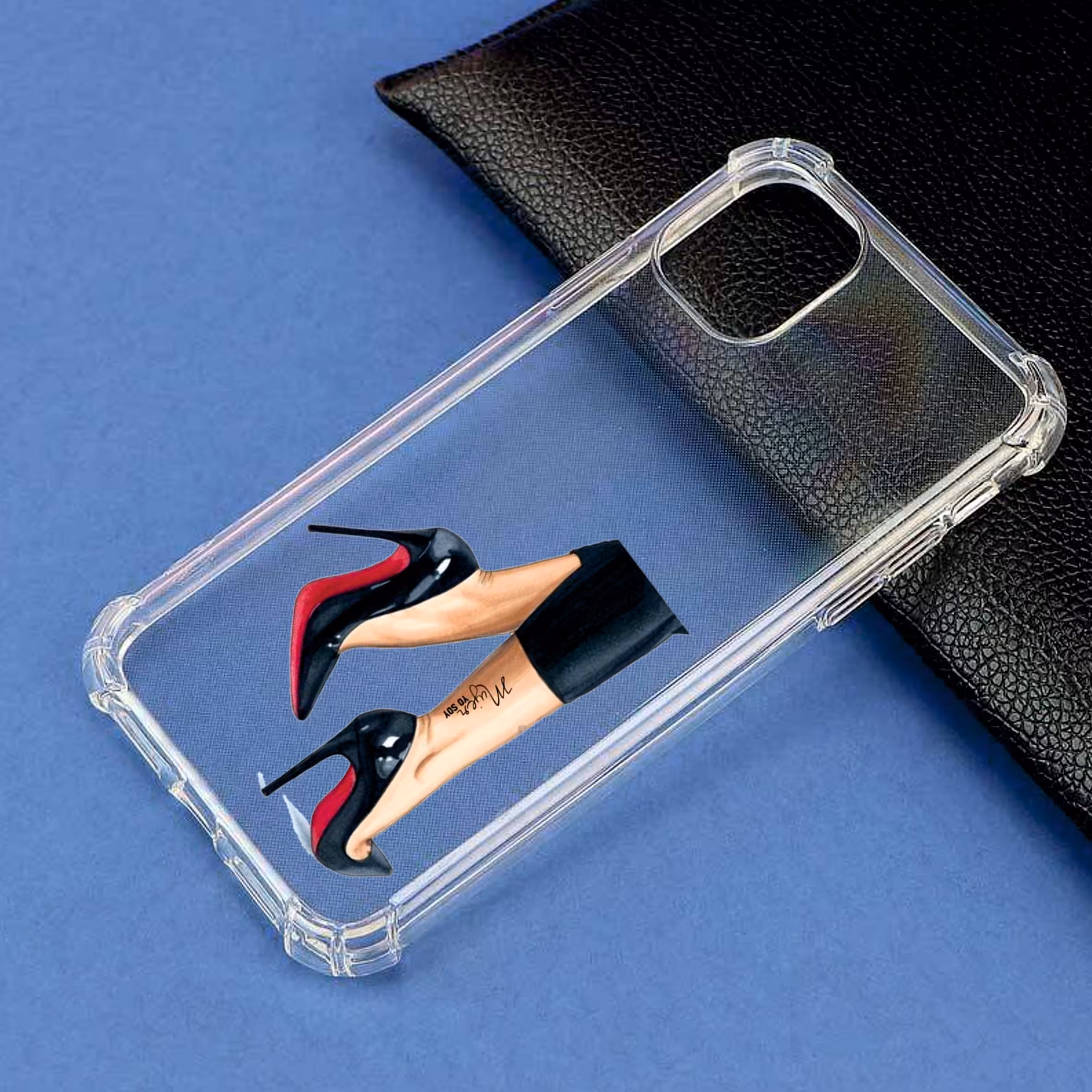 قاب طرحدار موبایل طرح کفش زنانه